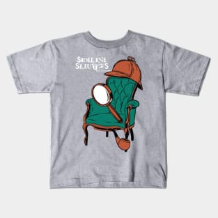 Armchair Detective Kids T-Shirt